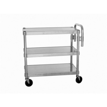 DAPHNES DINNETTE NUC2436-3 3 Tier Aluminum Utility Carts, 36 x 24 x 36 in. DA2638095